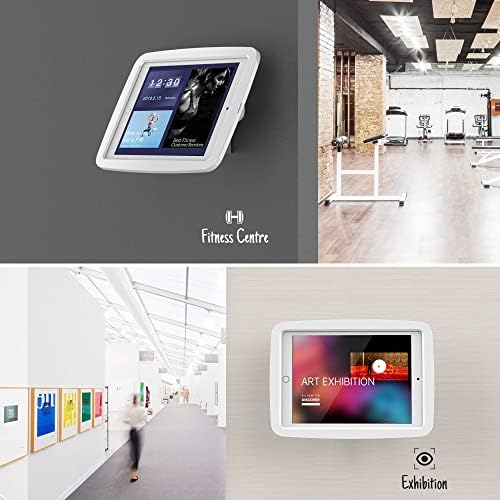 Tablet Wall Mount Compatible with 10.2 inch iPad 7th 8th 9th Gen Lockable Tiltable Anti Theft Security Adjustable (Pack of 2) - Image 3