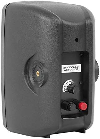 Rockville WET-7020B 70V Commercial Indoor/Outdoor Wall Speakers Pair Black - Image 6