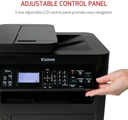 Canon imageCLASS MF264dw II - Monochrome Duplex Wireless Laser Printer, Multifunction with Scanner, Copier, Auto Document Feeder, Mobile Ready, 30 PPM, Black - Image 6
