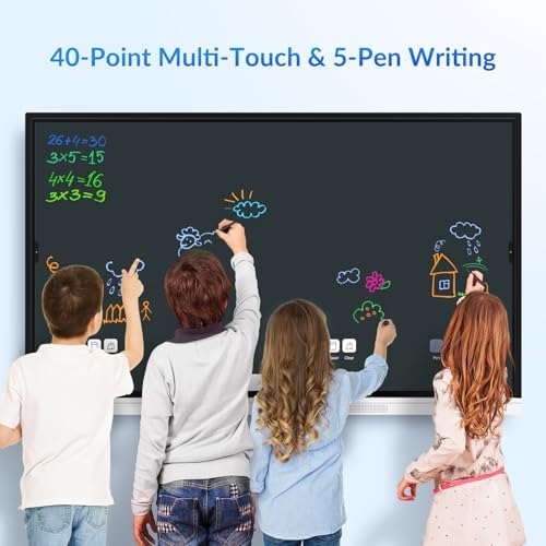 55 Inch 4K Smart Board, Google EDLA-Certified Interactive Whiteboard - Image 5