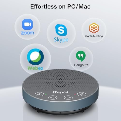 Plug & Play USB Speakerphone,Conference Microphone for Home Office - Image 7