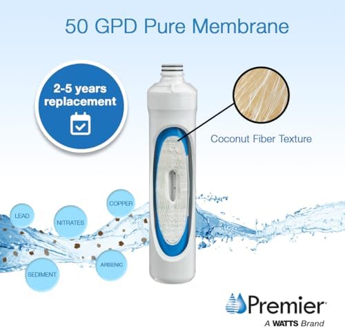 Watts Premier 105331 50 GPD RO Membrane Filter for Pure Plus Systems - Image 2