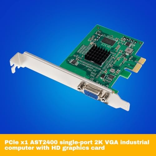 ST425 PCIe X1 AST2400 VGA Graphics Card 2K 1920 X1200 32bpp@ 60Hz for Win10/for Win 11 PCIE 32/64 Expansion Adapter - Image 3