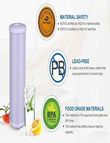CFS Carbon Wrap Sediment Filters for AO-WH-PRE-RCP2, AO-WH-PRE-RC2, 4 Pack - Image 4