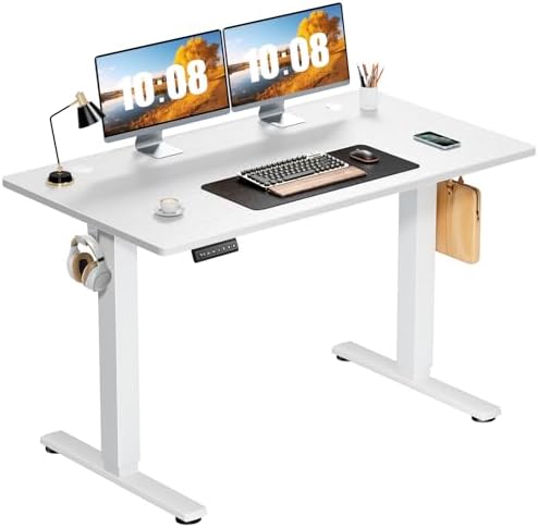 Sweetcrispy Electric Standing Desk, Computer Desk, 48x24 Inch by Sweetcrispy