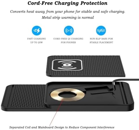 Wireless Car Charger Pad for Toyota RAV4 Prime 2000-2027 - Image 2