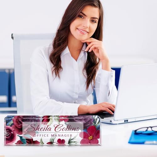 Custom Name Plate for Desk, Employee Appreciation Gifts, Office Decor - Image 5