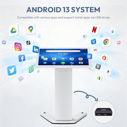 32-inch Floor Standing Self Service Kiosk with Touchscreen - Image 4
