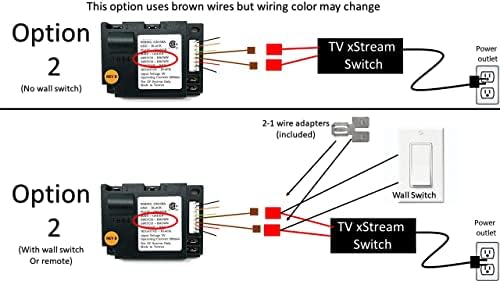 Fireplace Remote Control WiFi Smart Switch ON/Off to Voice Activated Fireplace - 2 Wire Quick Connect for Easy installation for Millivolt Gas Valve, Electronic Spark Ignitions. 2.4Ghz pairing ONLY - Image 4