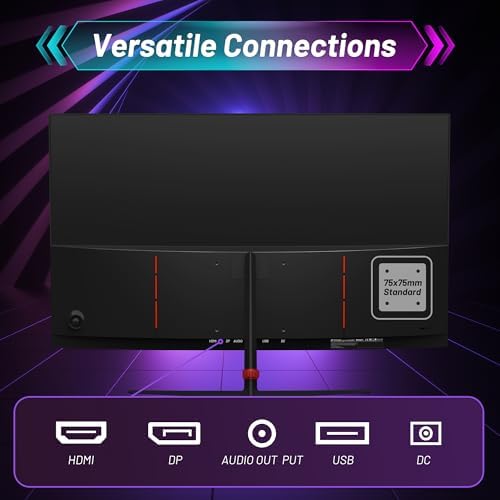 24 Inch Curved 180Hz Gaming Monitor, 1800R Curved Gaming Monitor - Image 6