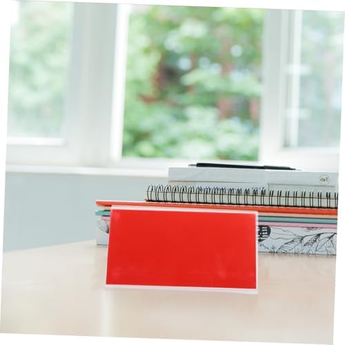 10pcs Plastic Triangular Desk Name Plates for Students - Image 4