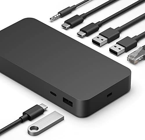 Microsoft Surface Thunderbolt 4 Docking Station - Black (T8H-00001) by Unknown
