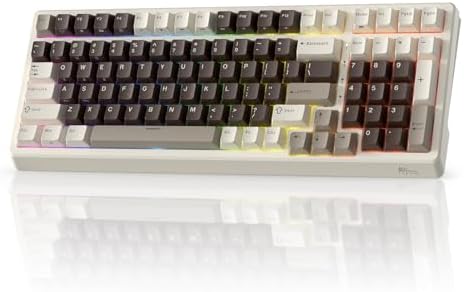 RK ROYAL KLUDGE F99 Wireless Mechanical Keyboard, Gasket Structure by RKROYALKLUDGE