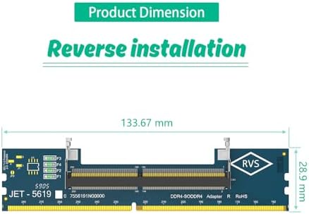 Mustpoint Laptop SO DDR4 RAM to Desktop DDR4 Adapter Card, Memory Tester SO DIMM 4 to ddr4 Converter - Image 4