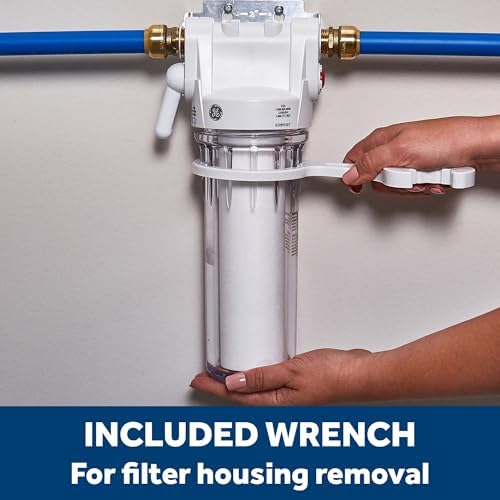 GE Whole House Water Filtration System, Reduce Sediment, Rust & More, Install Kit & Accessories Included, Filter Not Included, Replace Filter (FXWTC, FXUSC, FXWPC, FXWSC) Every 3 Months, GXWH20T - Image 4