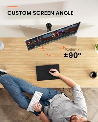 Ergear Single Monitor Mount for 13-32 Inch Screens,17.6 lbs Capacity - Image 4