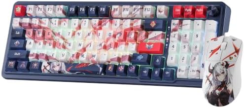 Redragon Eisa Anime Keyboard & Mouse Combo, K686 PRO KB + M916 26K DPI Mice by REDRAGON