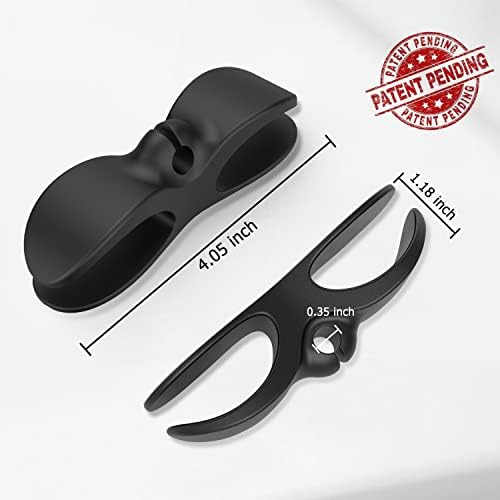Cord Organizer for Appliances, 5 Pack Upgraded Cord Holder Cord Winder Stick Firmly on Kitchen Mixer, Blender, Coffee Maker, Pressure Cooker, Air Fryer and Small Appliances(Black) - Image 2
