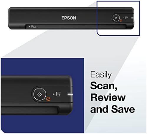 Epson Workforce ES-50 Compact & Lightweight Mobile Document Scanner - Image 5