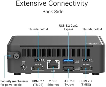 ASUS NUC 15 Pro Barebone Kit | Agent Computer, DIY Mini PC, 3Y Warranty - Image 3