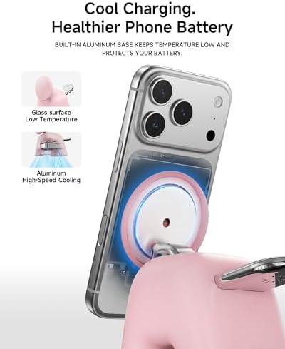 Magnetic Wireless Charging Station, Charger Stand for iPhone Apple Watch - Image 5