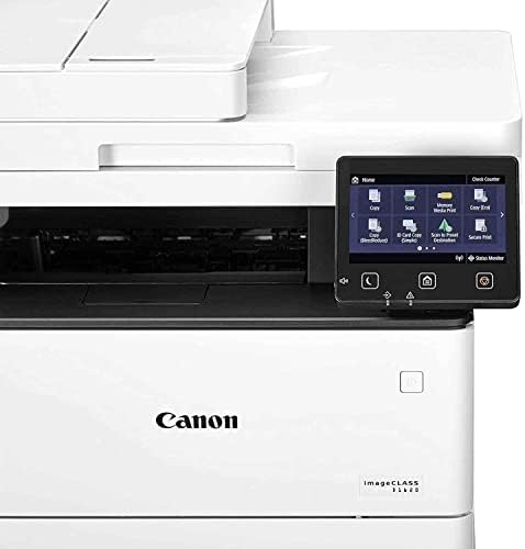 Canon imageCLASS D1620 - Monochrome Duplex Wireless Laser Printer, Multifunction With Scanner, Copier, Automatic Document Feeder, 3 Year Limited Warranty, 45 PPM, White - Image 5