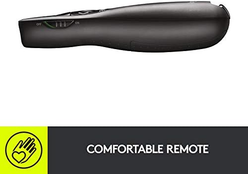 Logitech Wireless Presenter R400 USB A PowerPoint Clicker with Laser - Image 2