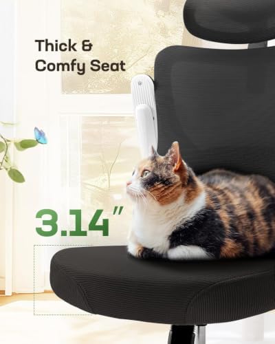 Marsail Ergonomic Office Chair with 3D Armrests, Pack of 5 - Image 6