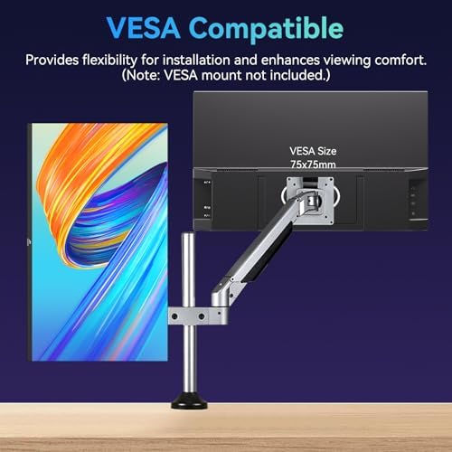 Kenowa 27 Inch Large Second Monitor 2K QHD 100Hz IPS Screen USB C HDMI - Image 7