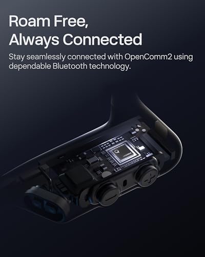 SHOKZ OpenComm2 Open-Ear Bluetooth Headset, Noise-Canceling Mic - Image 6