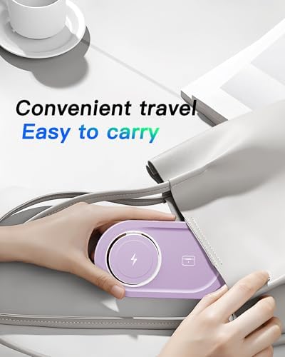 Foldable 3 in 1 Wireless Charging Station for Apple Mag-Safe Charger Stand - Image 6