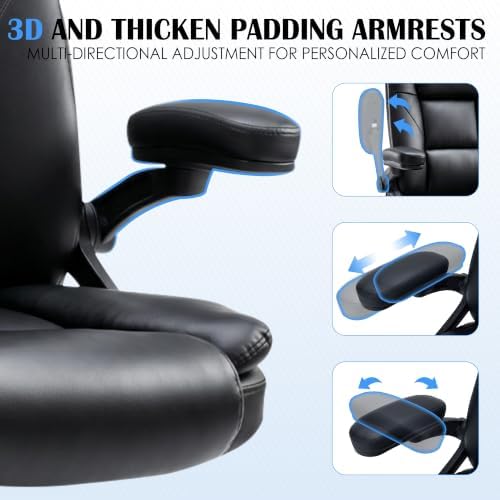 Office Chair with 3 Way Adjustable Armrest Executive Office Chair - Image 3