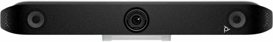 Poly Studio V52 USB Video Bar - for Meeting Room, Video Conferencing - Medium Room Size Supported - 3840 x 2160 (Live) - 4K UHD - 60 fps - 1 x Network (RJ-45) - 1 HDMI in - 2 HDMI Out - USB - Gigabit - Image 3