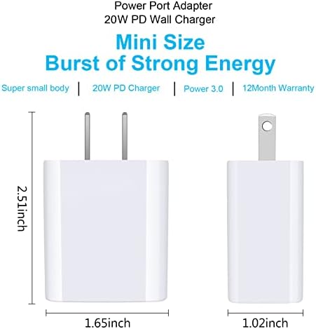 Type C Charging Block for iPhone Charger Box for iPhone 17 16e 15 14 13 12 - Image 4