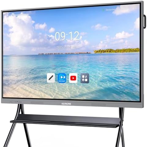 75'' 4k Smart Board Touchscreen Interactive Whiteboard for Classroom Office by InteractiveBoardSpecialist