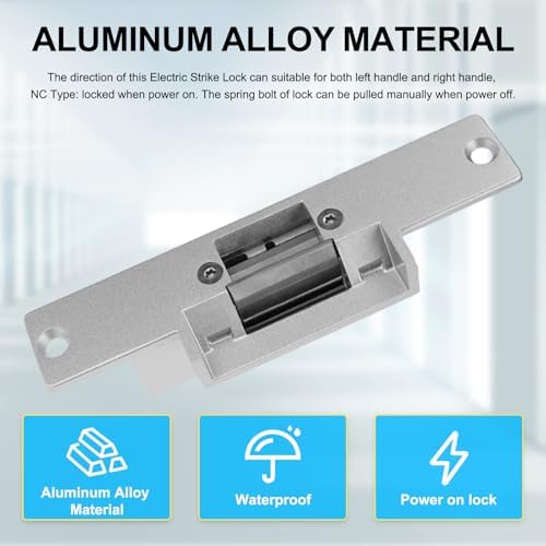 WiFi TUYA Security Access Control System Kit: Waterproof, Fingerprint, Password, RFID Keyboard Lock, NC Cathode Lock Electric Lock, Smart Remote Door Opener, App WG26 Doorbell, Sensor Switch - Image 6