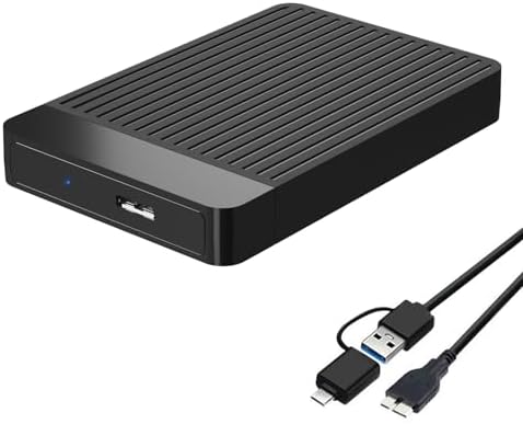 250GB Ultra Slim Portable External Hard Drive 2.5'' USB 3.0 HDD Storage for Mac, PC, Laptop, PS4, Xbox one by Unknown
