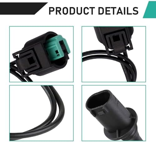 2 PCS Outside Ambient Air Temperature Sensor and Plug Kit,Import Direct Ambient Temp Sensor Connector, OEM #0075421318 0005428418 5S11829, Compatible with Benz (Black) - Image 3