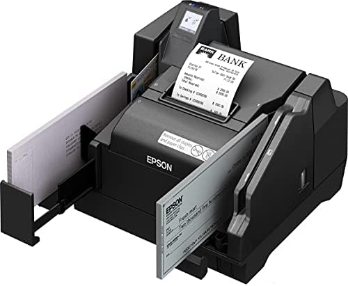 Epson, Tm-S9000Ii, Multifunction Scanner and Printer, Epson Black, USB, 130Dmp, 1 Pocket, W/O Hub & Msr, No Ink by Unknown