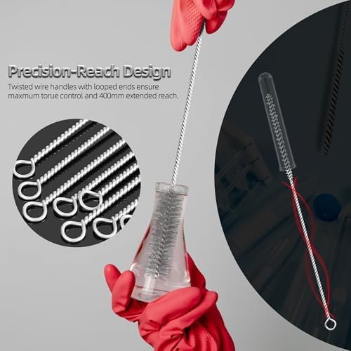 16 Inch Extra Long Pipe Cleaning Brush Set - Image 5