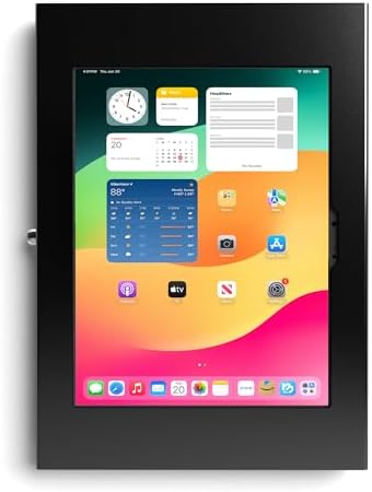 Locking Anti-Theft Metal Case for iPad Pro 13" 2024/2025 M4/M5 for Kiosk, POS, Store, Show Display, Time Clock (Black) - Image 2