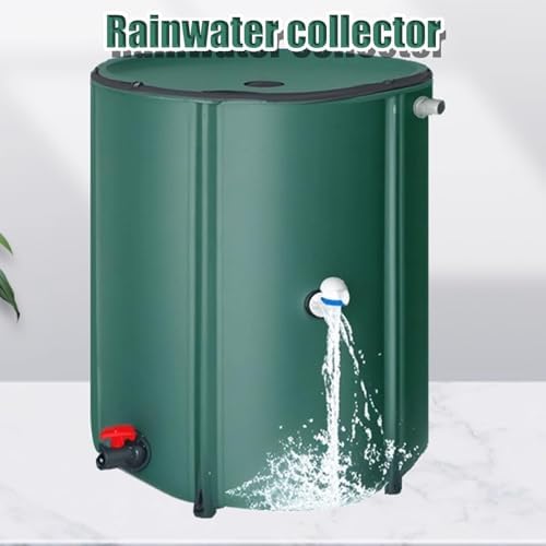 Outdoor Rainwater Collector Foldable EcoFriendly Rain Harvesting System with Tap Filter for Garden Irrigation (380L) Sustainable Water Storage Solution - Image 3