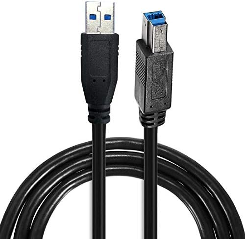 NTQinParts USB3.0 PC/Mac Data Transfer Sync SuperSpeed Cable Cord for Epson RapidReceipt RR-600W Desktop Color Duplex Receipt and Document Scanner by Unknown