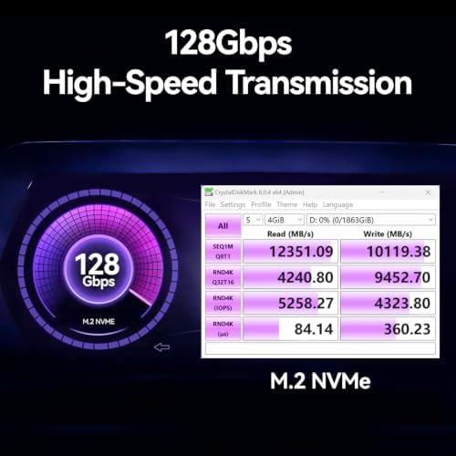 JEYI PCIe 5.0 4X to M.2 NVMe Adapter Card - Image 2