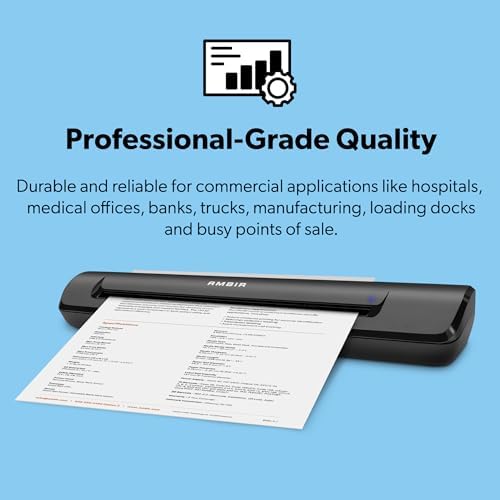 Ambir TravelScan Pro 600 (PS600-AS) Simplex Document Scanner and Card Scanner - Image 2