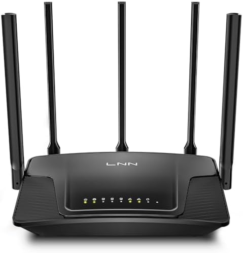 LNN-AX3000 WiFi 6 Router, No App Required by Unknown