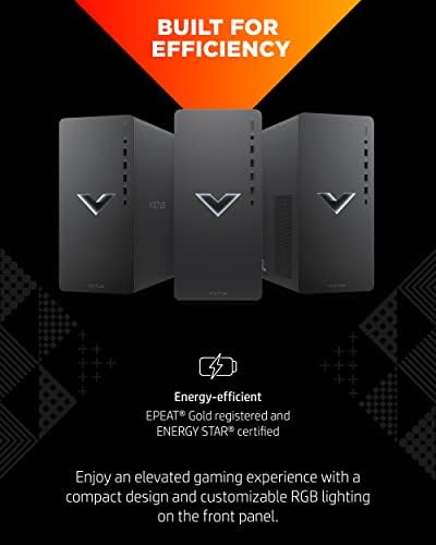 HP Victus 15L Gaming Desktop - 12th Gen Intel Core i5-12400F, 2.50 GHz - 8 GB SDRAM, 512 GB M.2 SSD - NVIDIA GeForce RTX 3050 - Windows 11 Home, Wi-Fi 6 & Bluetooth, 9 USB Ports (TG02-0021, 2022) - Image 5