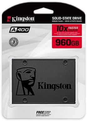 Kingston 960GB A400 SATA3 2.5" Internal SSD SA400S37/960G - HDD Replacement for Increase Performance - Image 3