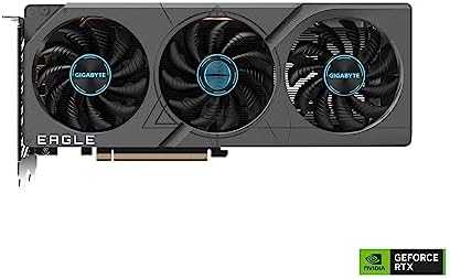 Gigabyte GeForce RTX 4060 Eagle OC 8G Graphics Card, 3X WINDFORCE Fans, 8GB 128-bit GDDR6, GV-N4060EAGLE OC-8GD Video Card - Image 2