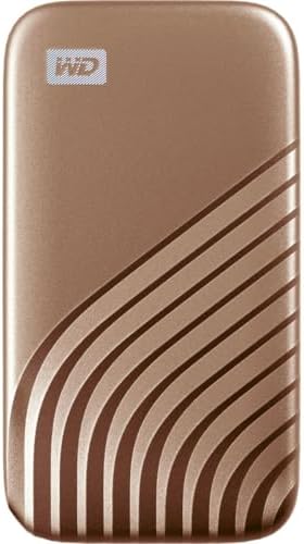 Western Digital 2TB My Passport SSD Portable External Solid State Drive, Gold, Sturdy and Blazing Fast, Password Protection with Hardware Encryption - WDBAGF0020BGD-WESN - Image 2
